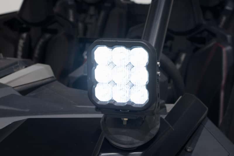 Diode Dynamics — Diode Dynamics 20-Present Polaris RZR A-Pillar LED Pod Kit SS3 Sport - Yellow Combo - view 2