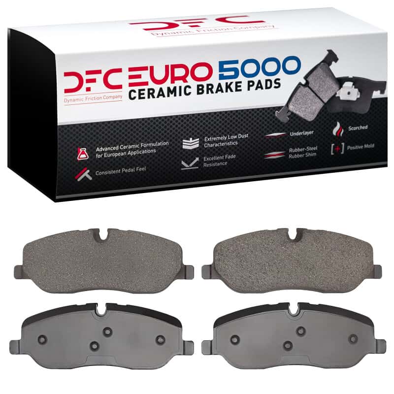 DFC — DFC 05-09 Land Rover LR3 Front Euro 5000 Ceramic Brake Pads
DFC Brake Pad Set - view 1