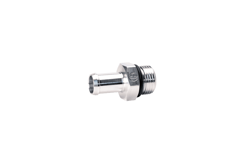 Fleece Performance — Fleece Performance Universal 1/2in Hose Barb to 3/4in-16 O-ring (-8 AN)
Hose Connector - view 3