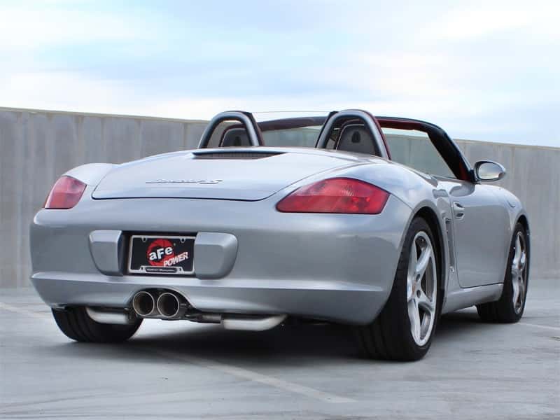aFe — aFe ELITE 05-12 Porsche Boxster S (987.1-987.2) H6 3.4L 304SS Dual Cat-Back w/Dual Polished Tip Exht
Cat-Back Exhaust
SS 304 - view 7