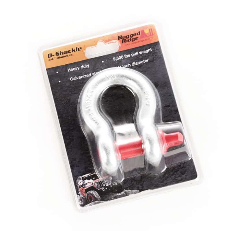 Rugged Ridge — Rugged Ridge Galvanized 9500lb 3/4in D-Ring
OFFROAD_RECOVERY - view 4