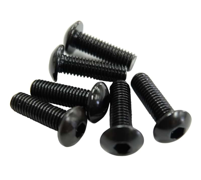 NRG — NRG Steering Wheel Screw Upgrade Kit (Flat) - Black - view 1