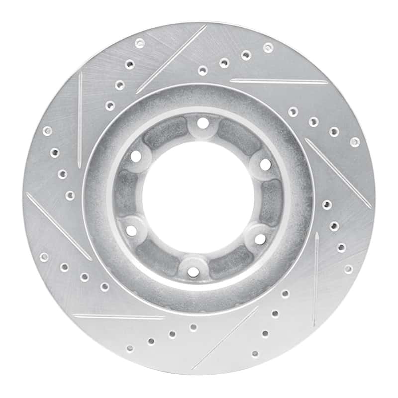 R1 Concepts — R1 93-97 Lexus LX450 Front Right Drilled & Slotted Silver Brake Rotor
R1 Brake Rotor Drill - view 5