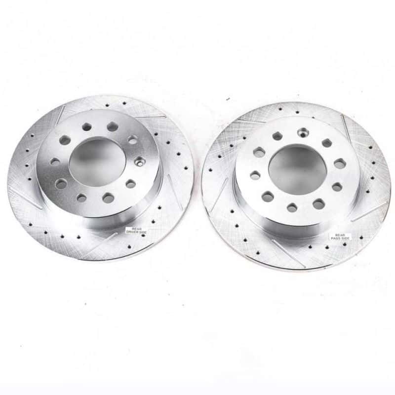 PowerStop — Power Stop 03-08 Hyundai Tiburon Rear Evolution Drilled & Slotted Rotors - Pair
PowerStop XPR - view 1