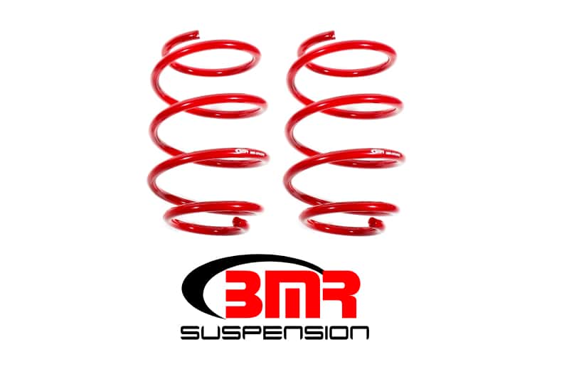 BMR Suspension — BMR 16-17 6th Gen Camaro V8 Front Performance Version Lowering Springs - Red
Lowering Springs Set - view 1
