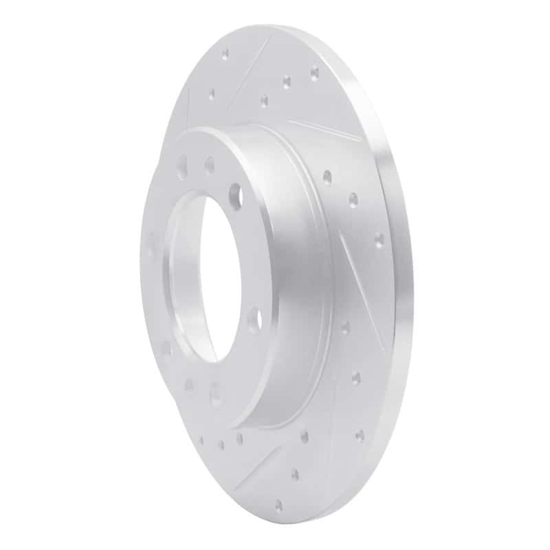 R1 Concepts — R1 81-85 Toyota 4Runner Front Left Drilled & Slotted Silver Brake Rotor
R1 Brake Rotor Drill - view 2