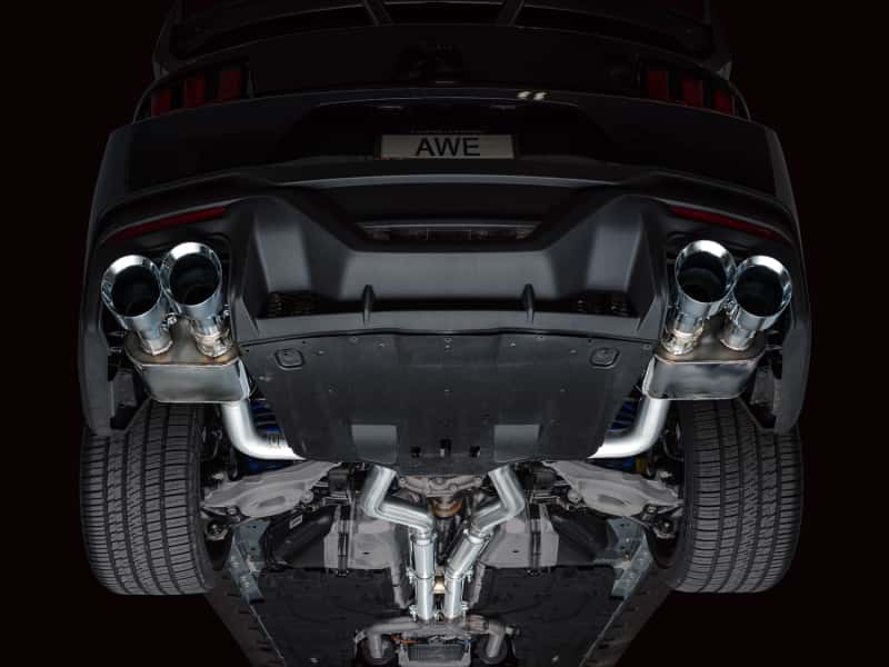 AWE Tuning — AWE 2024 Ford Mustang Dark Horse S650 RWD SwitchPath Catback Exhaust w/ Quad Chrome Silver Tips
SwitchPath Catback - view 15