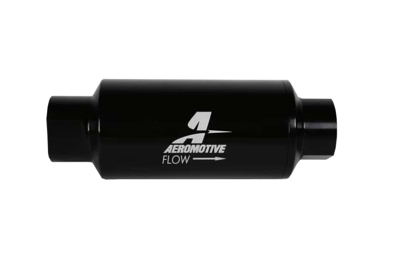 Aeromotive — Aeromotive In-Line Filter 10AN 10 Micron Microglass Element Bright-Dip Black 2in OD
Fuel Filter - view 5