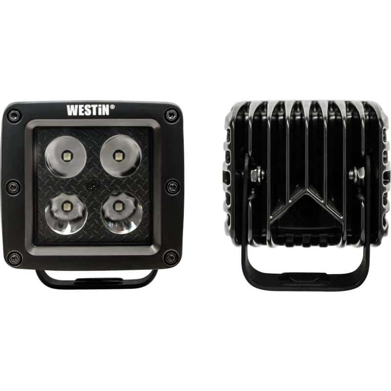 Westin — Westin LED Auxiliary Light 3.2in x 3.0in Spot w/5W Cree - Black
Exterior LED - view 7