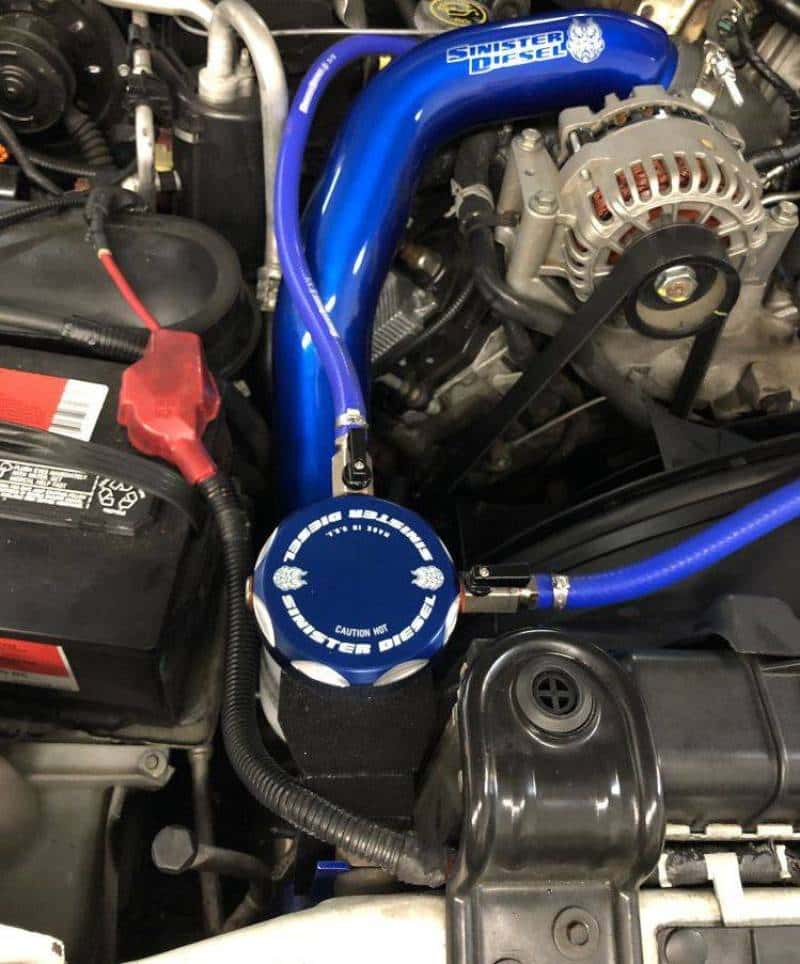 Sinister Diesel — Sinister Diesel 03-07 Ford Powerstroke 6.0L w/ Wix (Round) Coolant Filtration System
Coolant Filter Kit - view 3