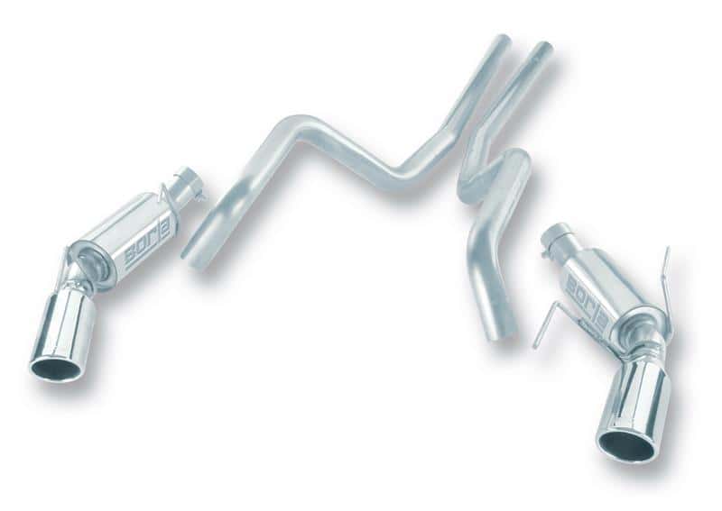Borla — Borla 05-09 Ford Mustang GT Dual Exhaust
Cat-Back System
ExhstSysKt - view 2
