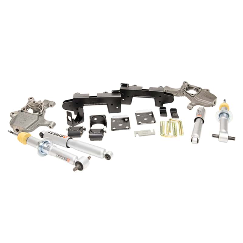 Belltech — Belltech LOWERING Kit 2019 Chevy Silverado 1500/GMC Sierra 1500 4x4 4in Front/6in Rear
LOWERING KIT - view 2
