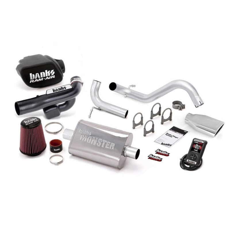 Banks Power — Banks Power 12-14 Jeep 3.6L Wrangler (All) 2dr Stinger Sys w/ AutoMind - SS Single Exh w/ Chrome Tip
Power/Efficiency Sys
Stinger Bundle - view 1