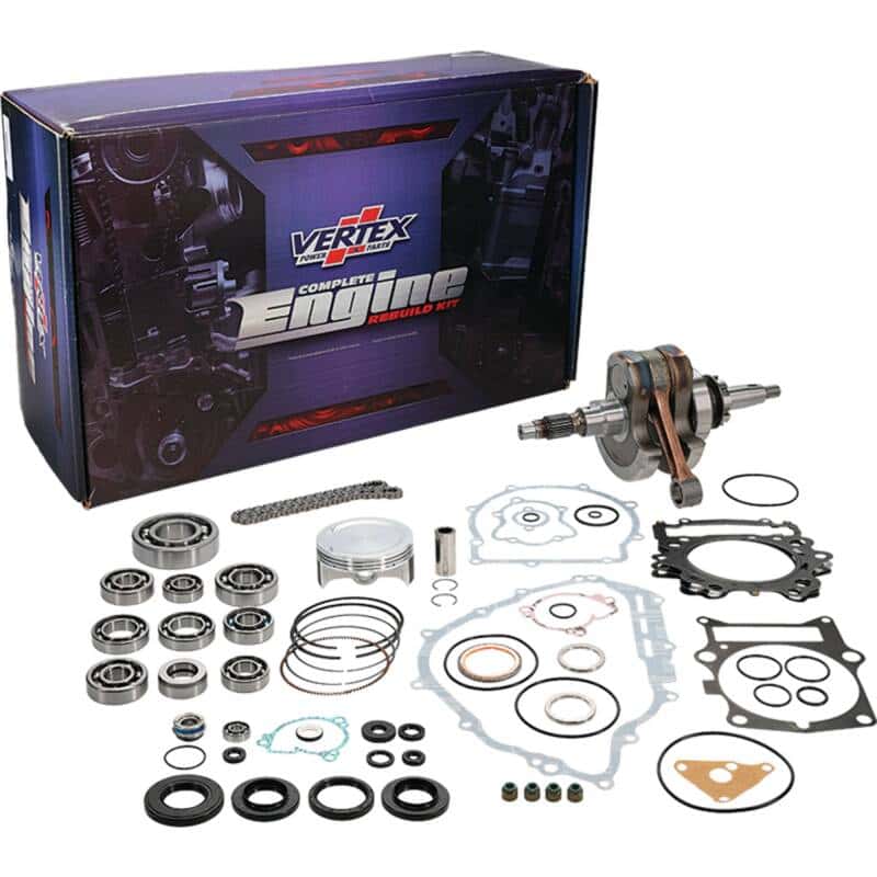Vertex Pistons — Vertex Pistons 07-13 YFM 700 FG Grizzly 4x4 Complete Engine Rebuild Kit - view 2