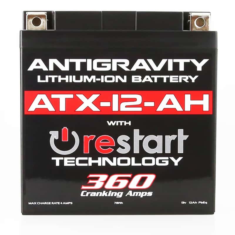 Antigravity Batteries — Antigravity YTX12B-BS Lithium Battery w/Re-Start - view 2