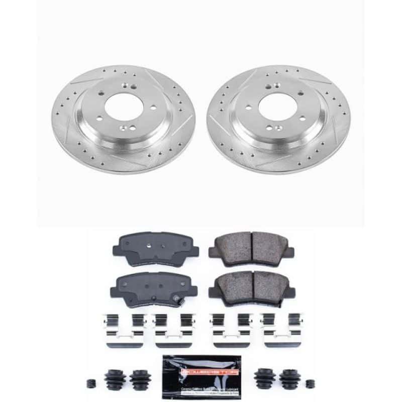 PowerStop — Power Stop 2015 Hyundai Sonata Rear Z23 Evolution Sport Brake Kit - view 1
