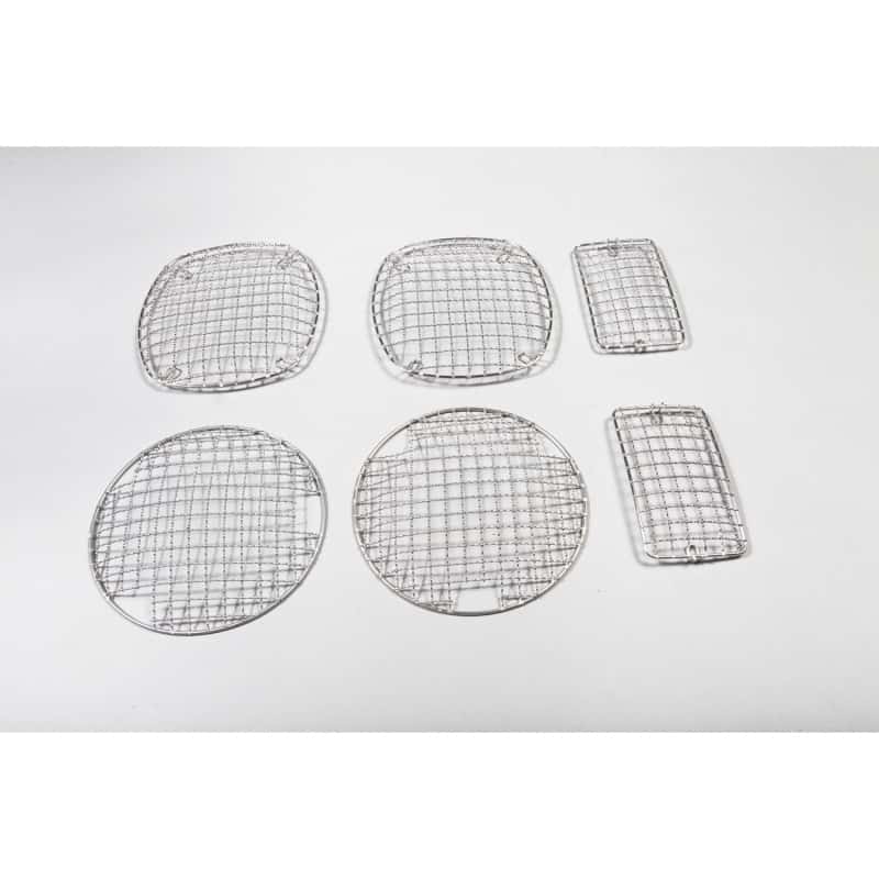 Rugged Ridge — Rugged Ridge 97-06 Jeep Wrangler TJ Stainless Steel Stone Guard Set
Head Light Guard
Stone Guard Kit - view 2