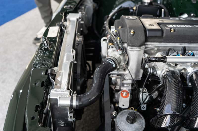 CSF — CSF 84-88 Mercedes-Benz W201 190E 2.3L - 16 w/ A/C High Performance Aluminum Radiator
CSF Radiator - view 16