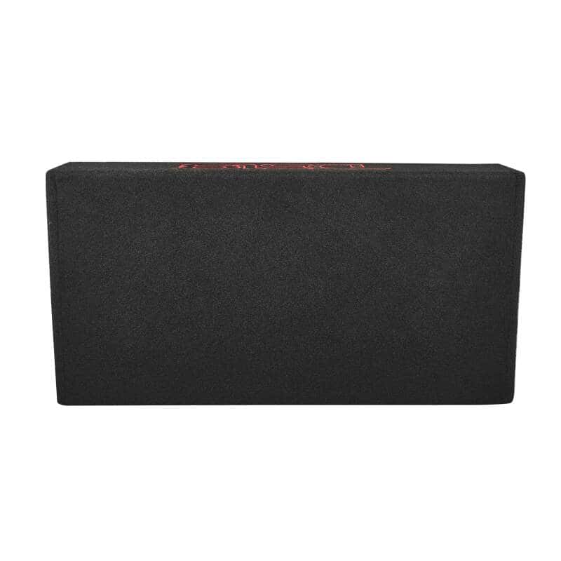 DS18 — DS18 Dual 10in Shallow Enclosure w/ Subwoofer 350 Watts RMS Sealed Black Carpet Amplified - view 4