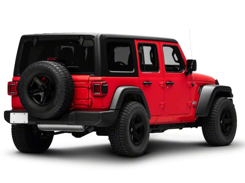 Raxiom — Raxiom 18-23 Jeep Wrangler JL Horizon LED Tail Lights- BlkHousing- Red Lens
Lights - view 4
