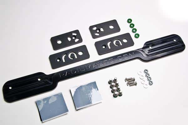 Radium Engineering — Radium Engineering Lotus Elise (2ZZ-GE) Modular Rear Clam Kit - Black - view 1