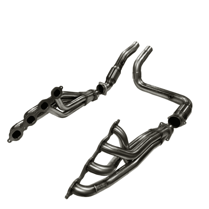 Kooks Headers — Kooks 23+ Cadillac Escalade V 1-7/8in Long Tube Header & GREEN Catted Conn. Kit
Header & Conn. Kit.
Header/Conn. Kit. - view 1