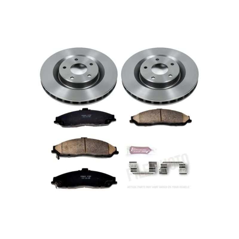 PowerStop — Power Stop 05-07 Cadillac XLR Front Autospecialty Brake Kit - view 1