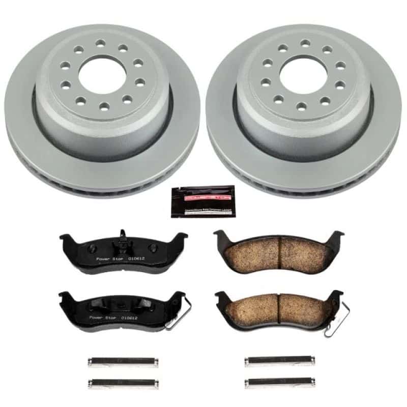 PowerStop — Power Stop 03-11 Lincoln Town Car Rear Z17 Evolution Geomet Coated Brake Kit - view 1