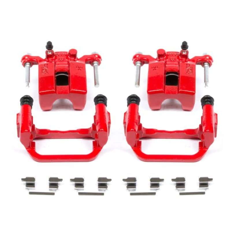 PowerStop — Power Stop 03-05 Infiniti G35 Rear Red Calipers w/Brackets - Pair
Caliper Set - view 1
