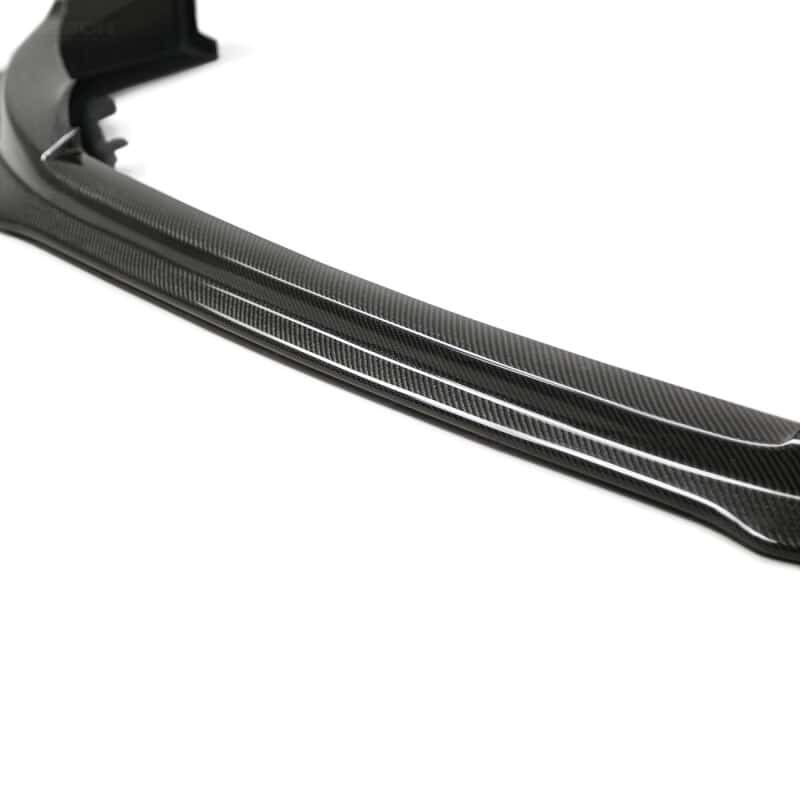 Seibon — Seibon 08-12 Mitsubishi Evo X VR Style Carbon Fiber Front Lip does not fit MR model - view 13