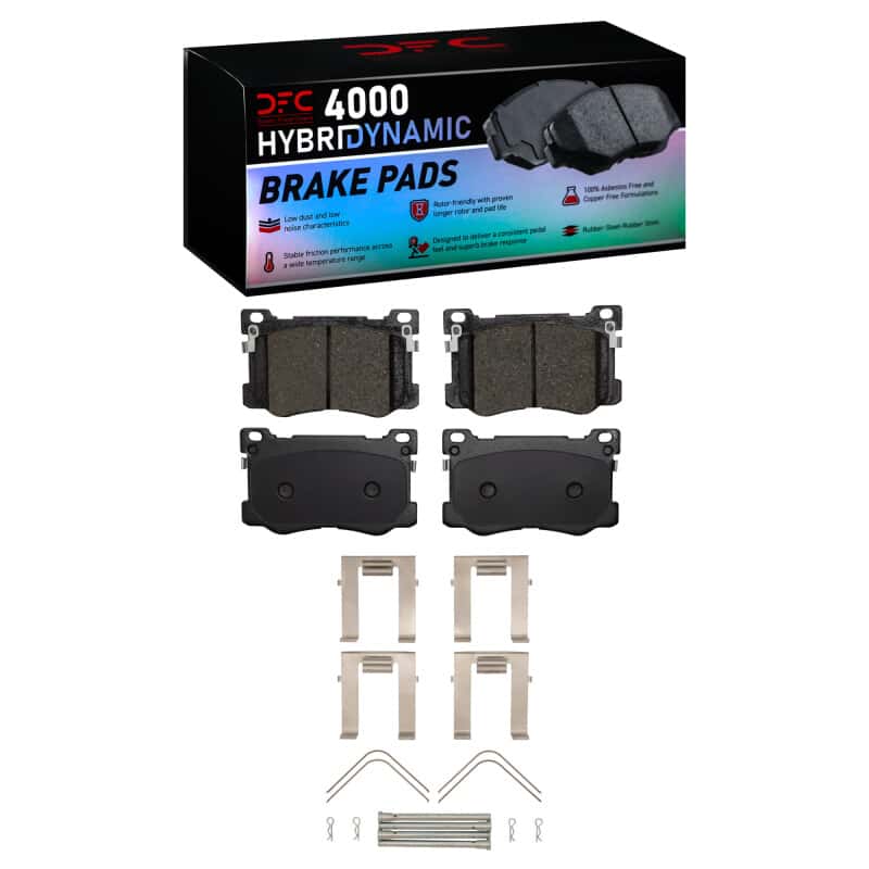 DFC — DFC 15-20 Genesis G80 Front 4000 HybriDynamic Brake Pads and Hardware Kit
DFC Brake Pad Set - view 1