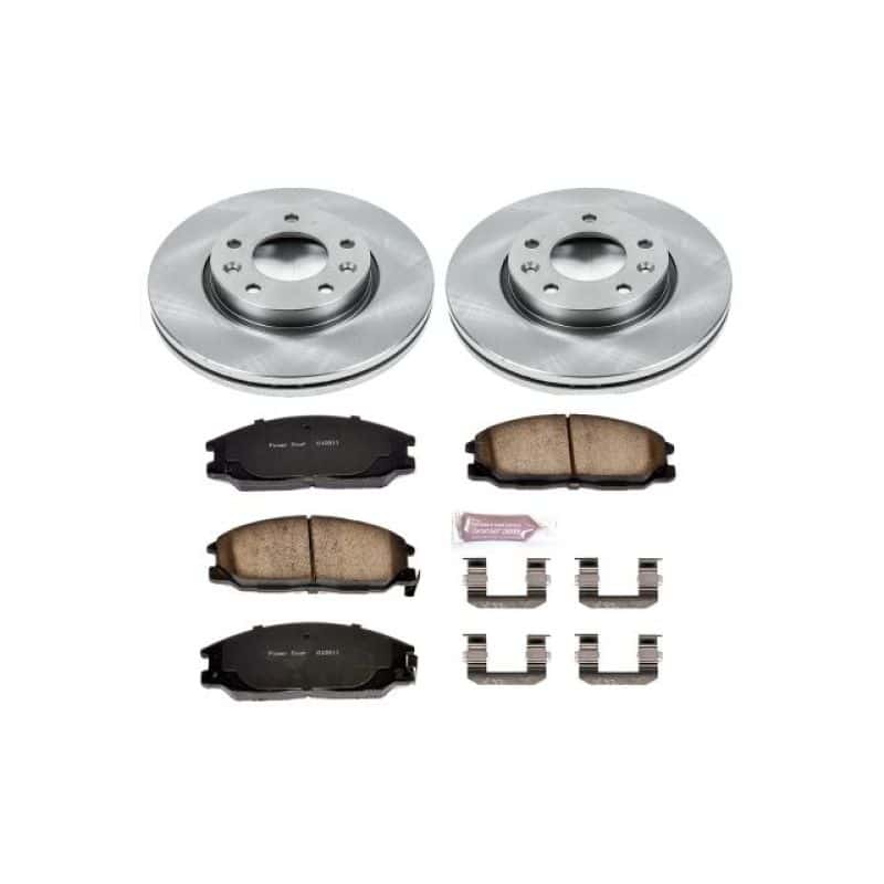 PowerStop — Power Stop 02-04 Kia Sedona Front Autospecialty Brake Kit - view 1