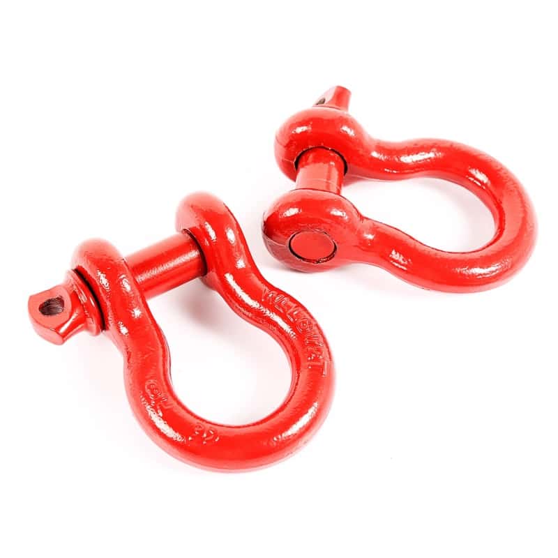 Rugged Ridge — Rugged Ridge Red 7/8in D-Shackles
OFFROAD_RECOVERY
D-Ring - view 1