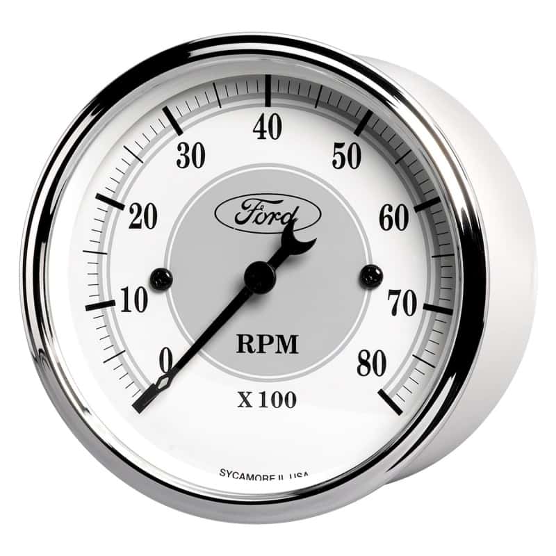 AutoMeter — Autometer 3 1/8in In-Dash 8000 RPM Incandescent Flood Lit Tachometer
3.1" TACH 8KRPM FM - view 5
