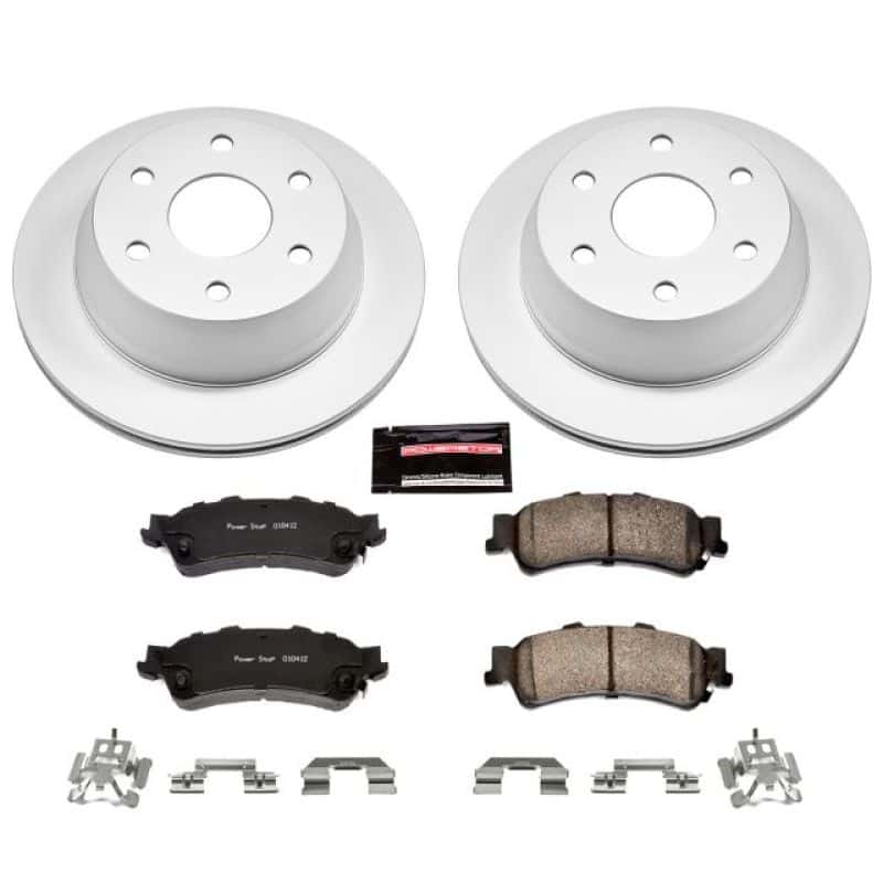 PowerStop — Power Stop 03-05 Chevrolet Astro Rear Z17 Evolution Geomet Coated Brake Kit - view 1