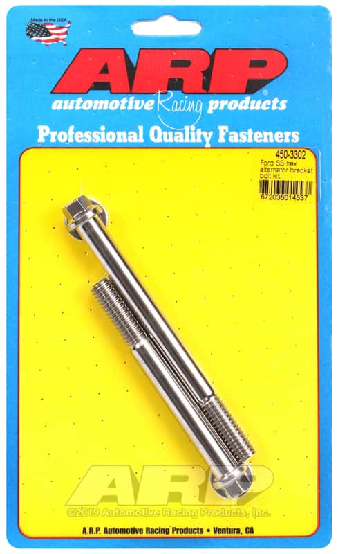 ARP — ARP Ford SS Hex Alternator Bracket Bolt Kit - view 1