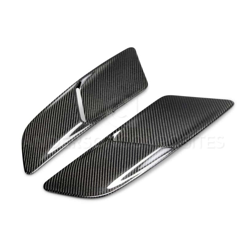 Anderson Composites — Anderson Composites 15-17 Ford Mustang GT Type-OE Hood Vents - view 1