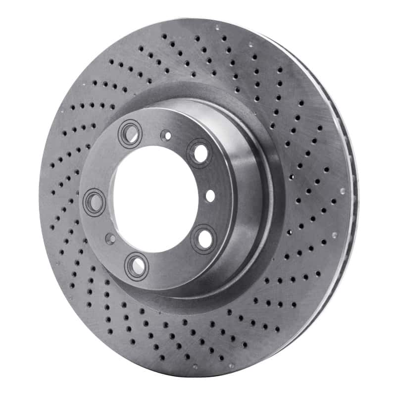 DFC — DFC 07-13 Porsche 911 Right Rear Drilled Brake Rotor
DFC Brake Rotor - view 2
