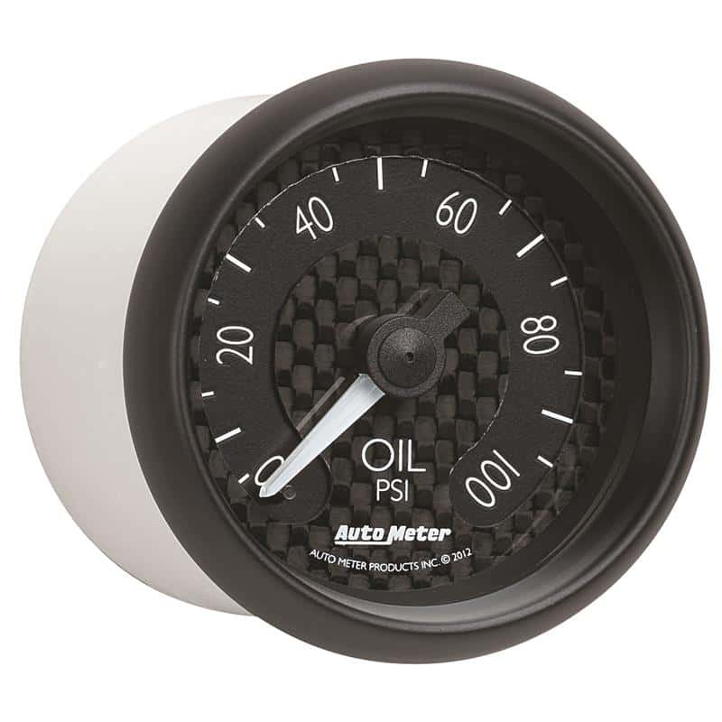 AutoMeter — Autometer GT Series 52mm Mechanical 0-100 psi Oil Pressure Gauge
2-1/16" OIL PRESS, 0 - view 5