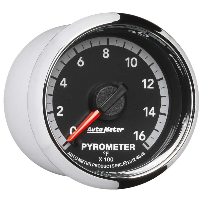 AutoMeter — Autometer Gen4 Dodge Factory Match 52.4mm Full Sweep Electronic 0-1600 Deg F EGT/Pyrometer Gauge
2-1/16" PYROMETER, 0 - view 10
