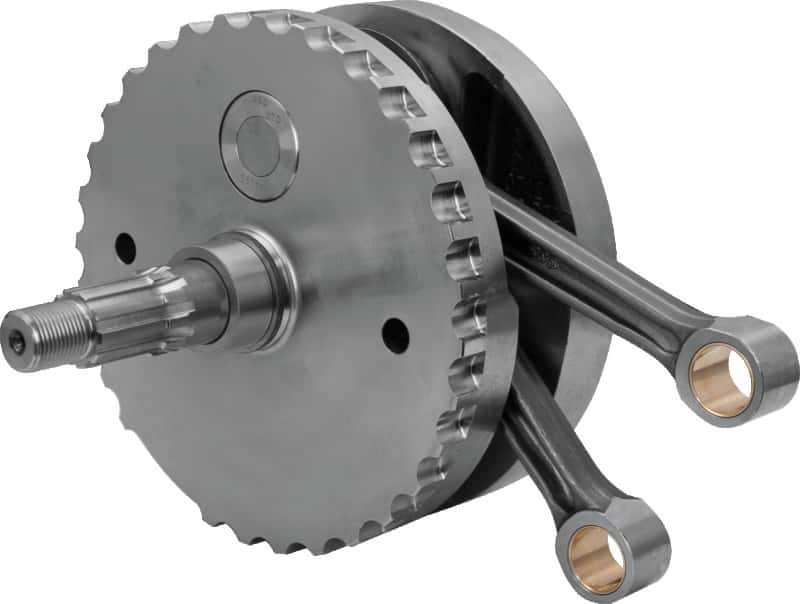 S&S Cycle — S&S Cycle 99-06 BT 4in Stroke Flywheel Assembly w/ Sprocket Shaft Bearing - view 1