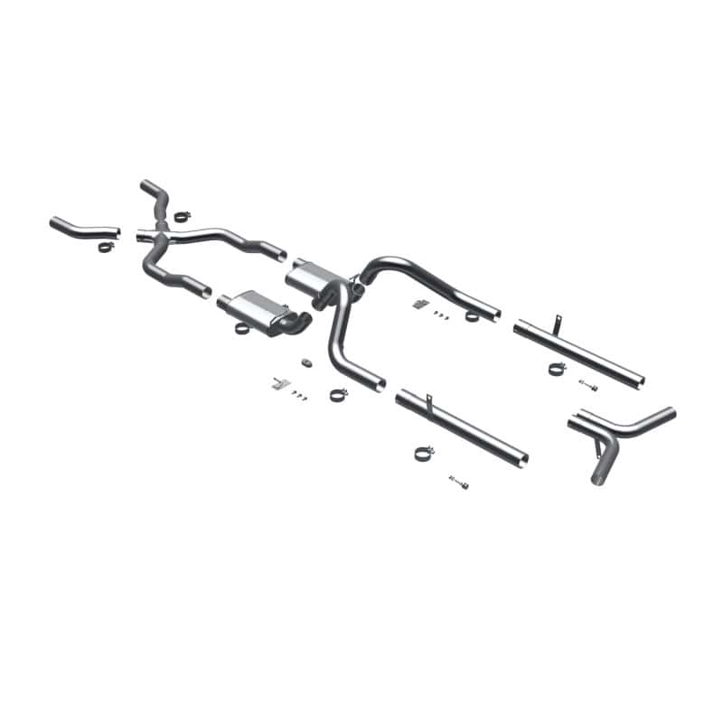 Magnaflow — MagnaFlow Sys C/B 55-57 Chevy Bel Air V8 3inch
Crossmember-Back
Cat-Back - view 7