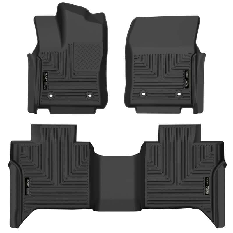 Husky Liners — Husky Liners 2022 Toyota Tundra CrewMax X-ACT Front & 2nd Seat Floor Liner - Blk
Floor Liners - view 1
