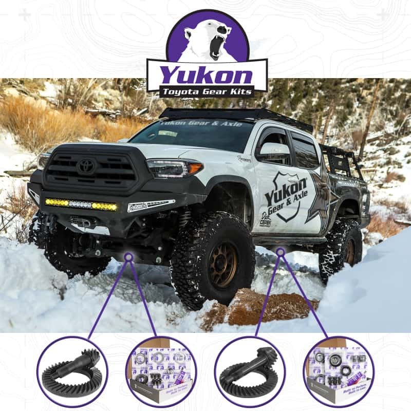 Yukon Gear & Axle — Yukon Gear Ring & Pinion Gear Kit Front & Rear for Toyota 10.5/9R Differential 5.29 Ratio
Gear Kit Package - view 4