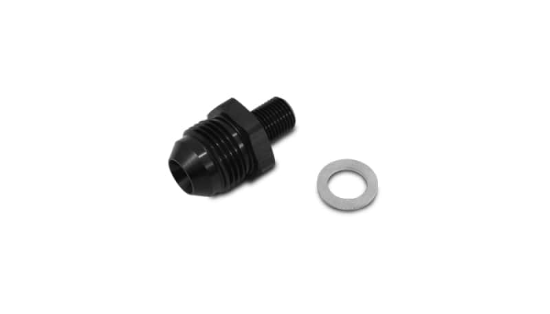Vibrant — Vibrant -4AN to 12mm x 1.5 Metric Straight Adapter
4ANML-M12x1.5MLAdptr
-4ANMale-M12x1.5Male
AN Fitting - view 3