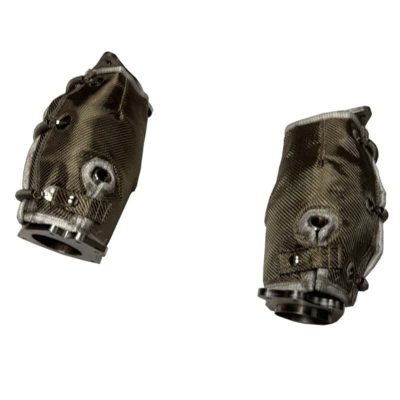 Kooks Headers — Kooks 23+ Chevrolet Corvette C8 Z06/LT6 5.5L 3in. SS 5in. Bodied Ultra-GREEN Conn. w/Blankets
5in. Ultra-GREEN
5" Ultra-GREEN - view 1