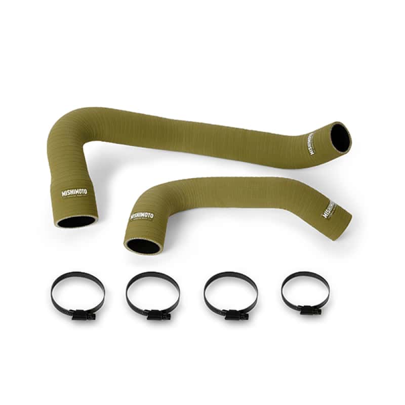 Mishimoto — Mishimoto 97-06 Jeep Wrangler 6cyl Silicone Hose Kit Olive Drab
Coolant Hose Kit - view 1