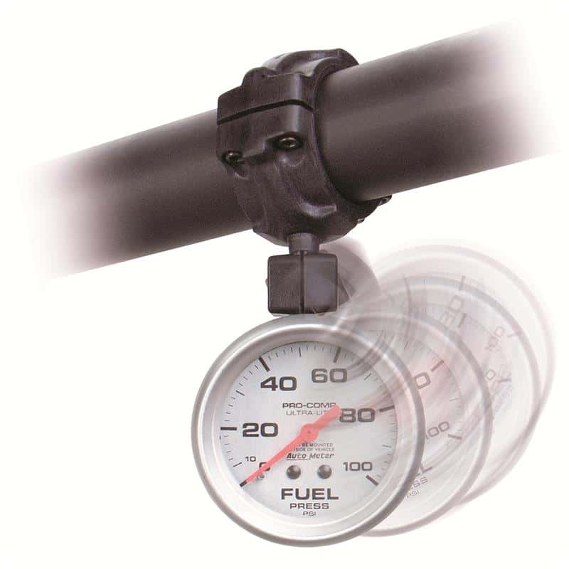 AutoMeter — AutoMeter Gauge Mount Roll Pod For 1.75in. Roll Cage Fits 2-5/8in. Gauge Black
ROLL POD, 2-5/8" GAU - view 3