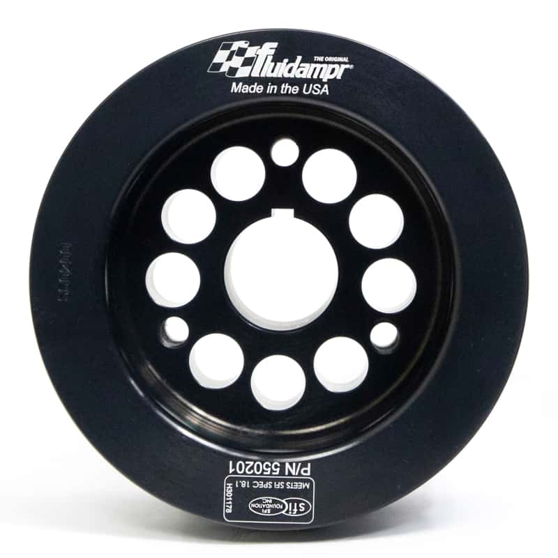 Fluidampr — Fluidampr Ford 8BA Flat Head Wide Belt Harmonic Balancer - Ford Flathead V8 w/ Wide Belt Pulley
Harmonic Balancer - view 12