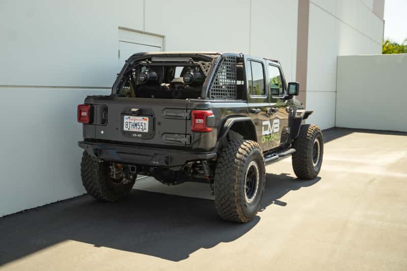 DV8 Offroad — DV8 Offroad 18-23 Jeep Wrangler JL 4 Door Body/Pinch Weld Mounted Step
Side Steps - view 3